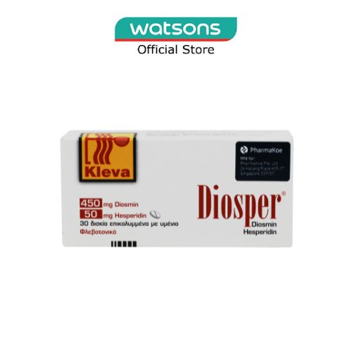 ICM Diosper 500Mg Tablets (Treatment Of Acute And Chronic Piles Or ...