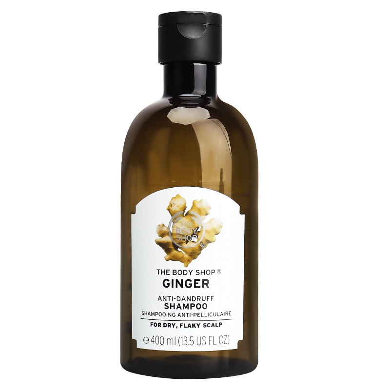 The Body Shop Ginger Shampoo Anti dandruff and Anti itching Refreshing Oil Control Fluffy