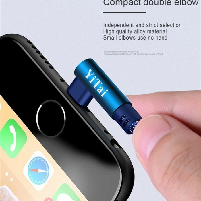 YI TAI - Kabel Data Type C Denim Gaming Fast Charging - Gambar 2