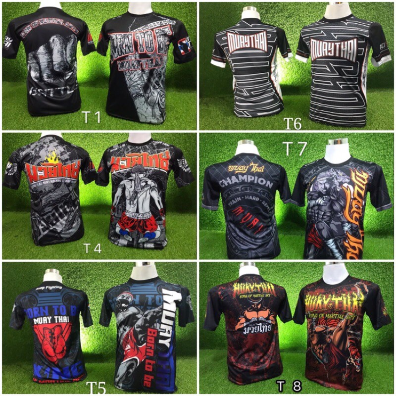 HOT ITEM PROMOSI T SHIRT MUAY THAI SUBLIMATION FULL PRINTED SHIRT JERSI MURAH JERSI VIRAL MURAH FUTSAL Shopee Singapore