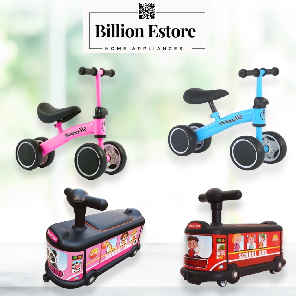 (CHEAPEST baby bicycle kids 4-wheeled Balance Bike Children's Balance  for 1to5 year old baby bike PUSH CAR baby scooter