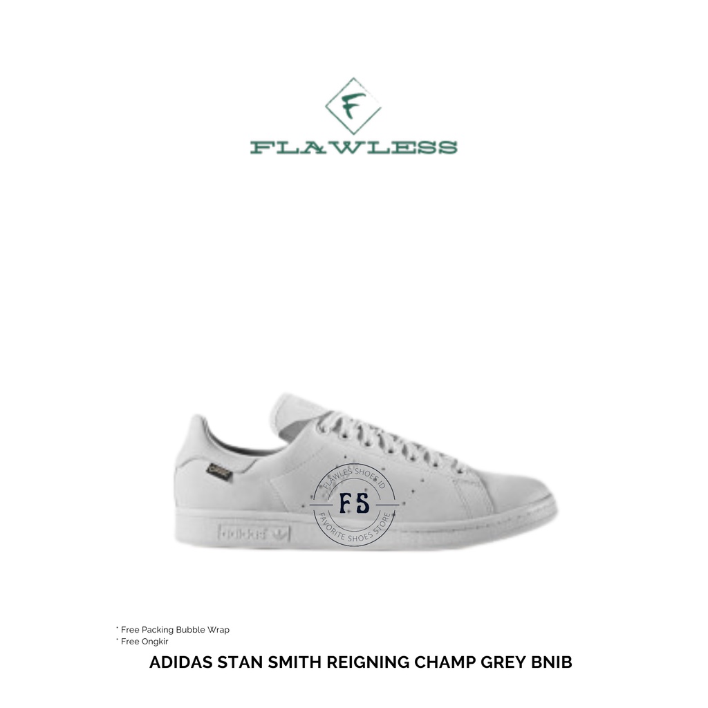 Adidas STAN SMITH REIGNING CHAMP Gray Shopee Singapore