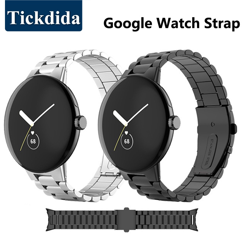 Metal Strap for Google Pixel Watch 2 No Gaps Stainless Steel Bracelet ...