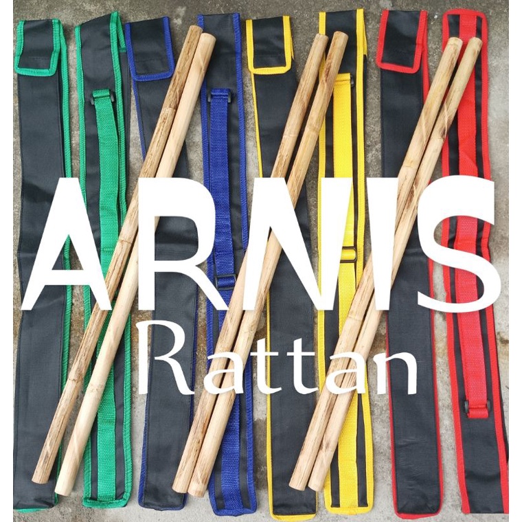 2PCS. ARNIS RATTAN 28inches (WITH CASE) | Shopee Singapore