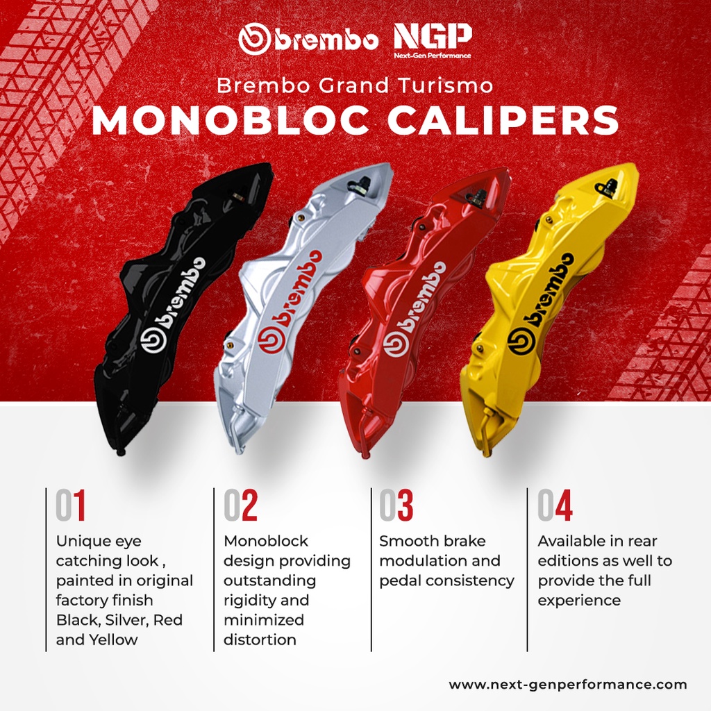Original Brembo GT6 Monoblock Big Brake Kit Shopee Singapore