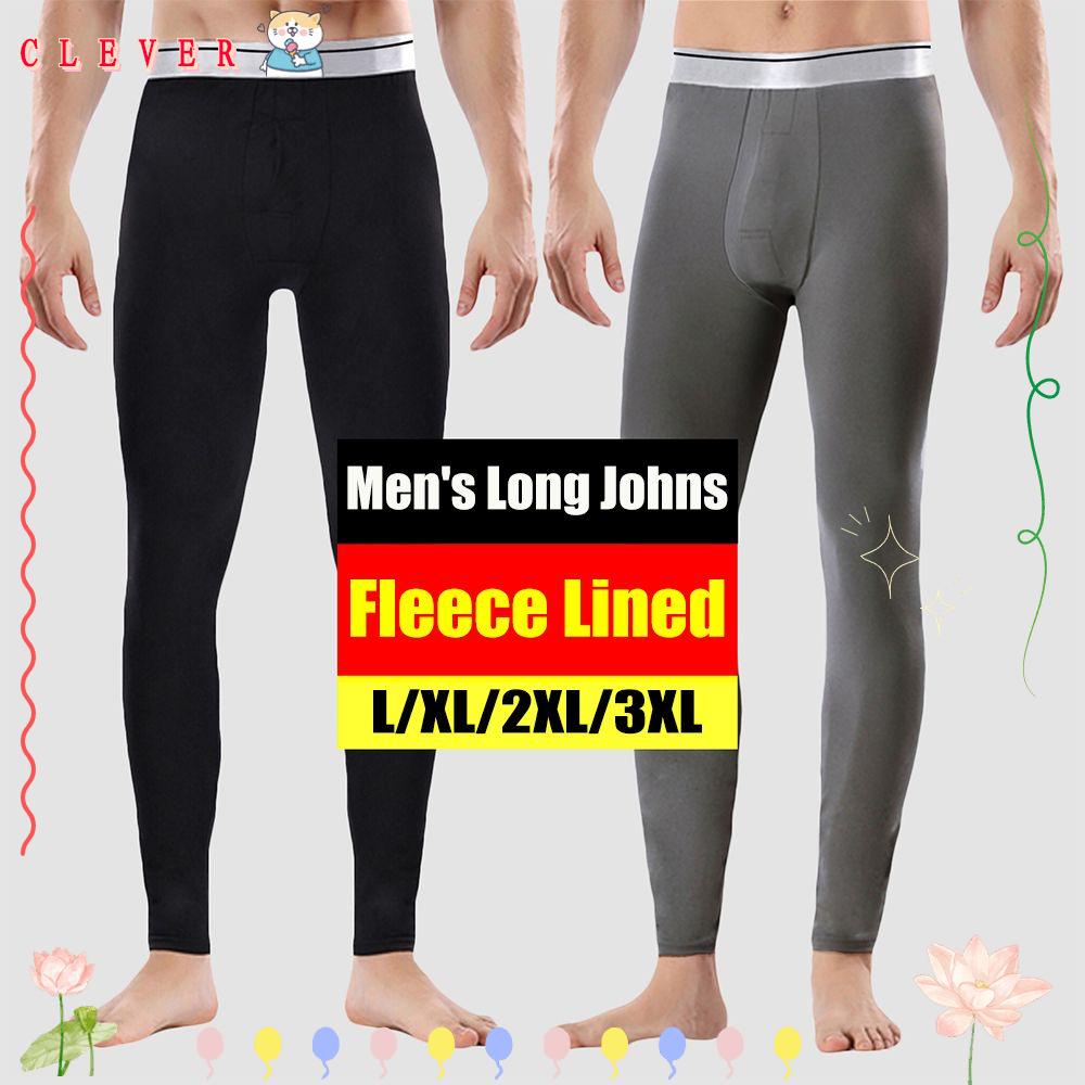 Fleece hotsell leggings mens