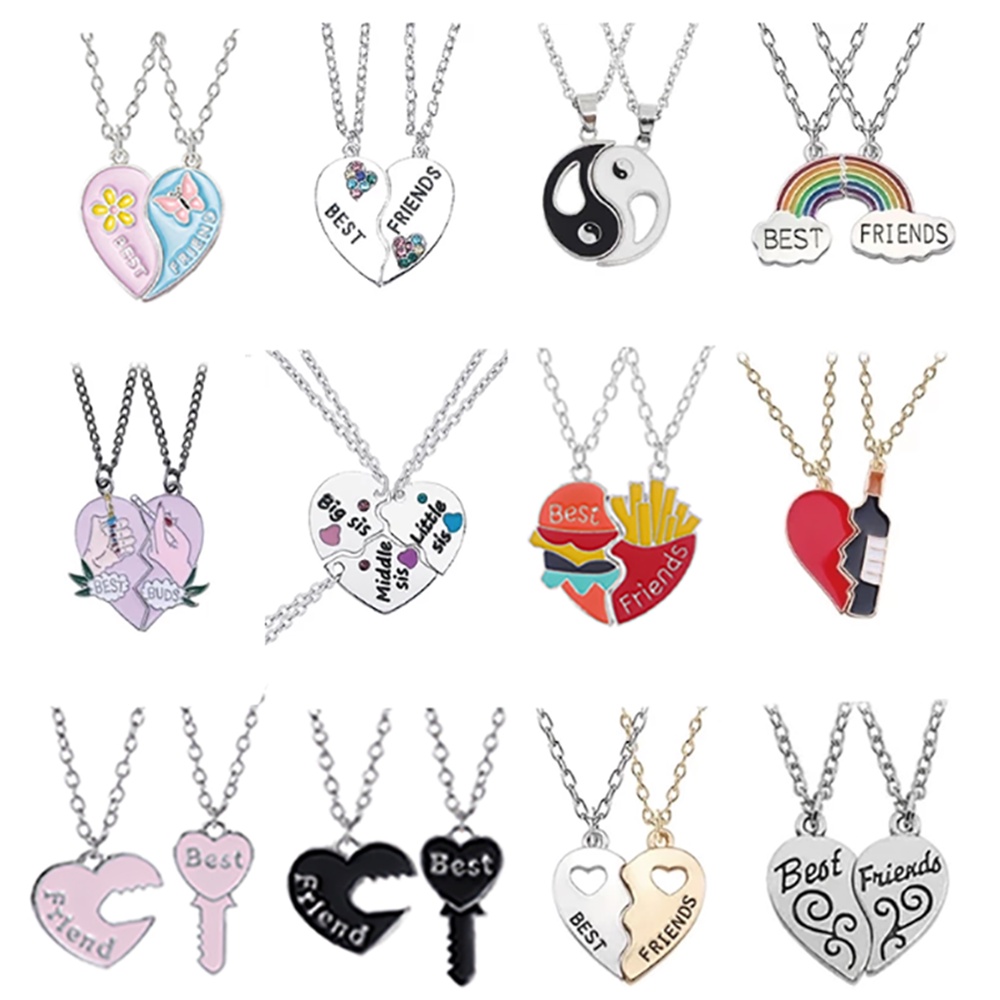 Real best hot sale friend necklaces