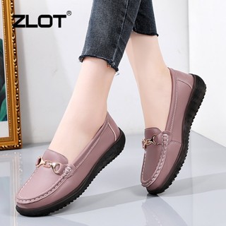 Real leather loafers on sale womens