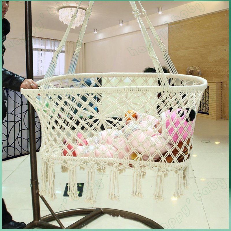 Baby Swing Bed Newborn Baby Cot Cradle Folding Rocking Crib Baby Hammock Travel Katil Bayi