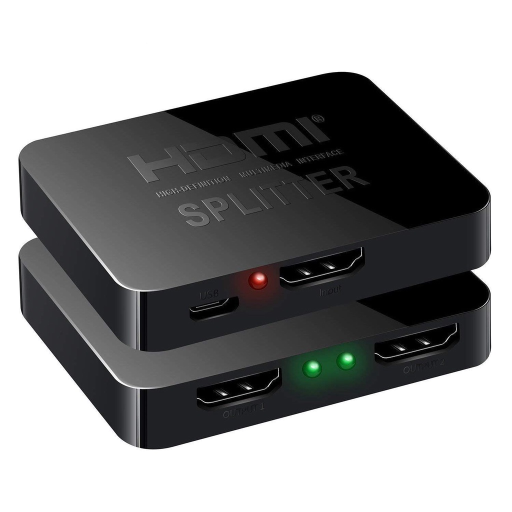 4K HDMI-compatible Splitter Full HD1080p Video Switch Switcher 1X2 ...