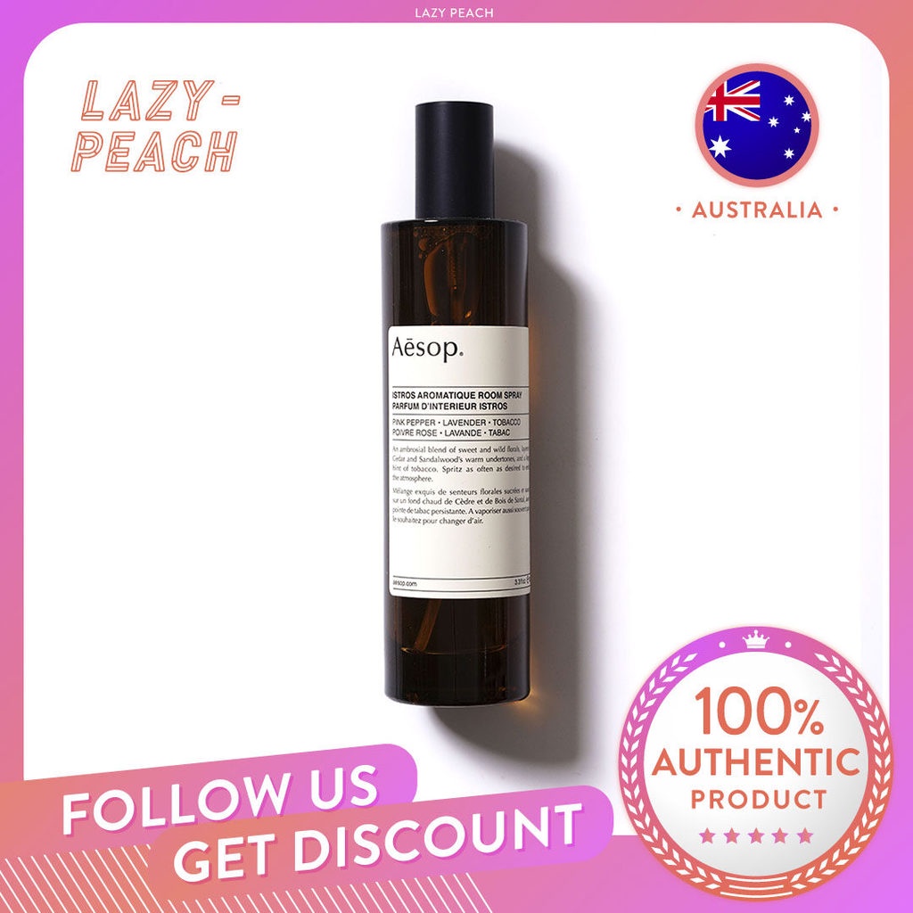 Aesop Istro Aromatique Room Spray 50ml /100ml (Home Fragrance Home