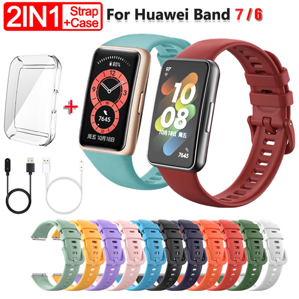 replacement-strap-for-huawei-band-7-6-silicone-watch-strap-for-huawei