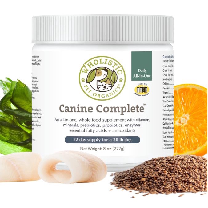 Wholistic Pet Organics Canine Complete Multivitamin Powder Dog 1lbs