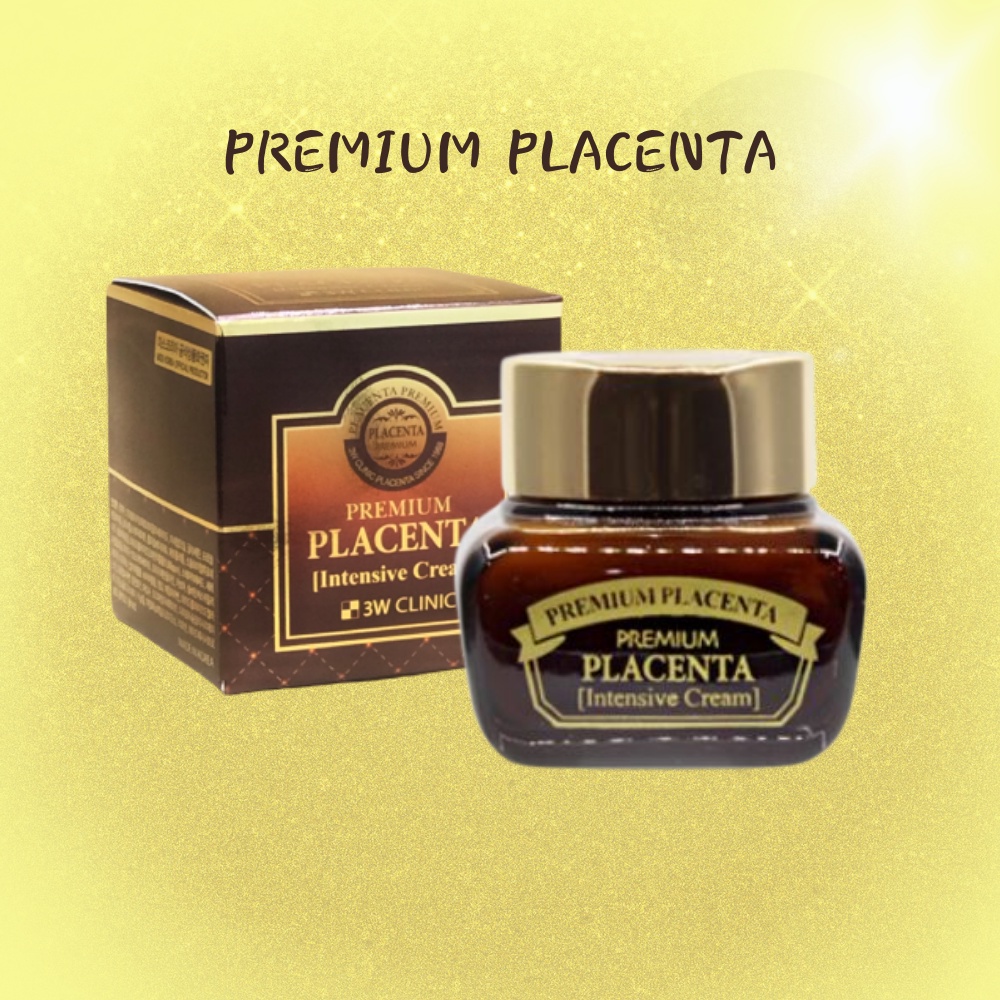 [3W CLINIC] Premium Placenta Intensive Cream 50ml / for Moisturizing ...