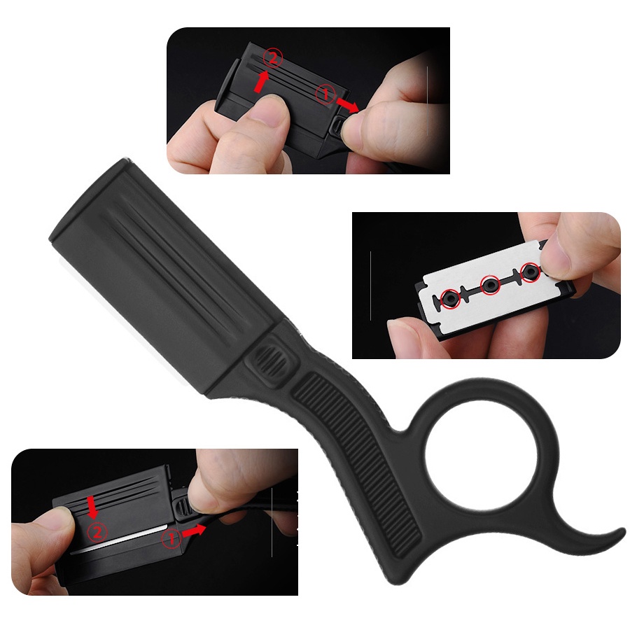Adjustable Safety Razor Hair Razor Blades Hair Remover Zinc alloy ...