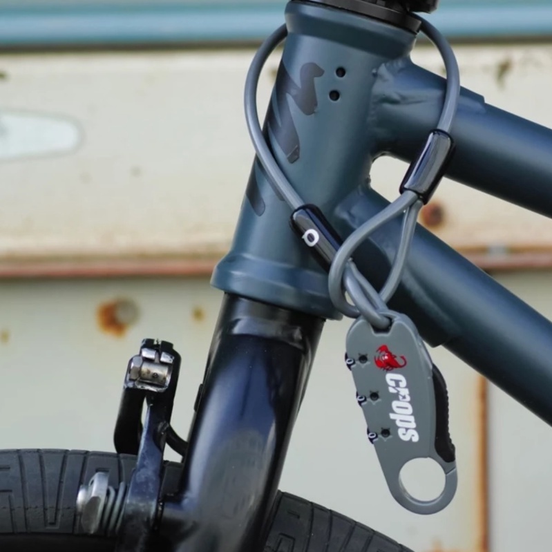 Crops Japan UniQ Cable Lock For Bicycle, Backpack & Etc Shopee Singapore