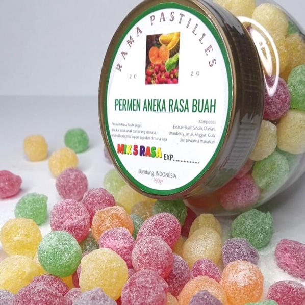 Candy Various Flavors Orange Strawberry Durian Soursop Grape Mix Sweet ...