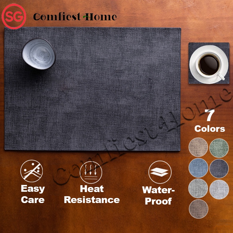 [SG Stock]Japanesestyle Placemat / placemats for dining table Kitchen