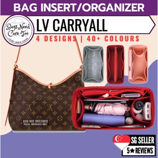 DGAZ Silk Purse Organizer Insert For LV Carryall PM/MM bag，Silky