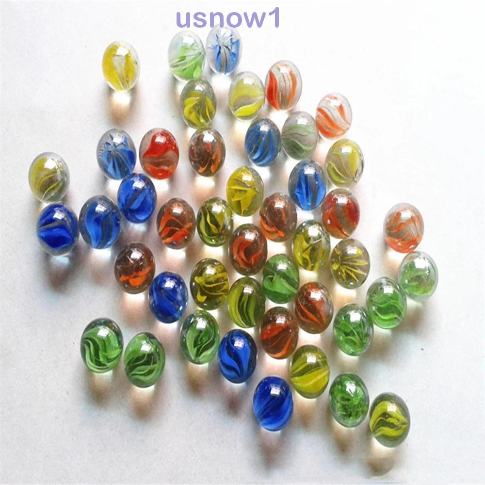 AHOUR1 Glass Marbles Fish Tank Pat Toys Solitaire Toy Pinball|14mm ...