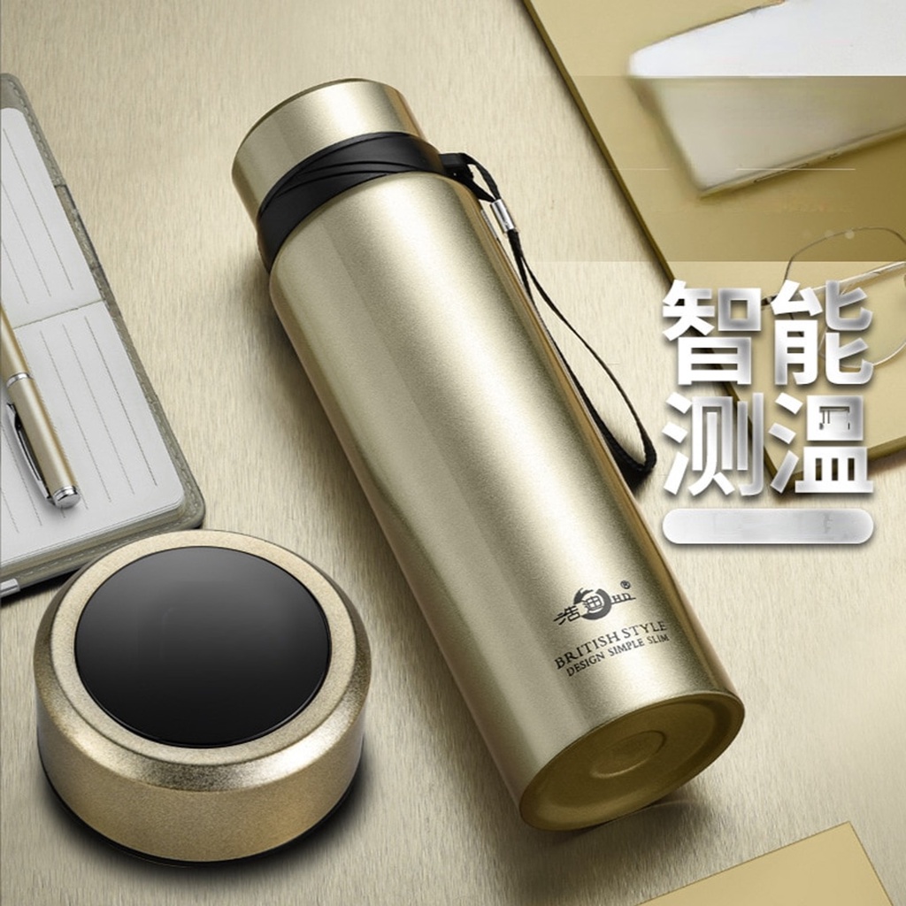 MysteryHero 304 Stainless Steel Hot/Cold Thermos Flask Bottle Tumbler  不锈钢热/冷大容量保温瓶 Bottol Termos Botol Air Panas Kettle