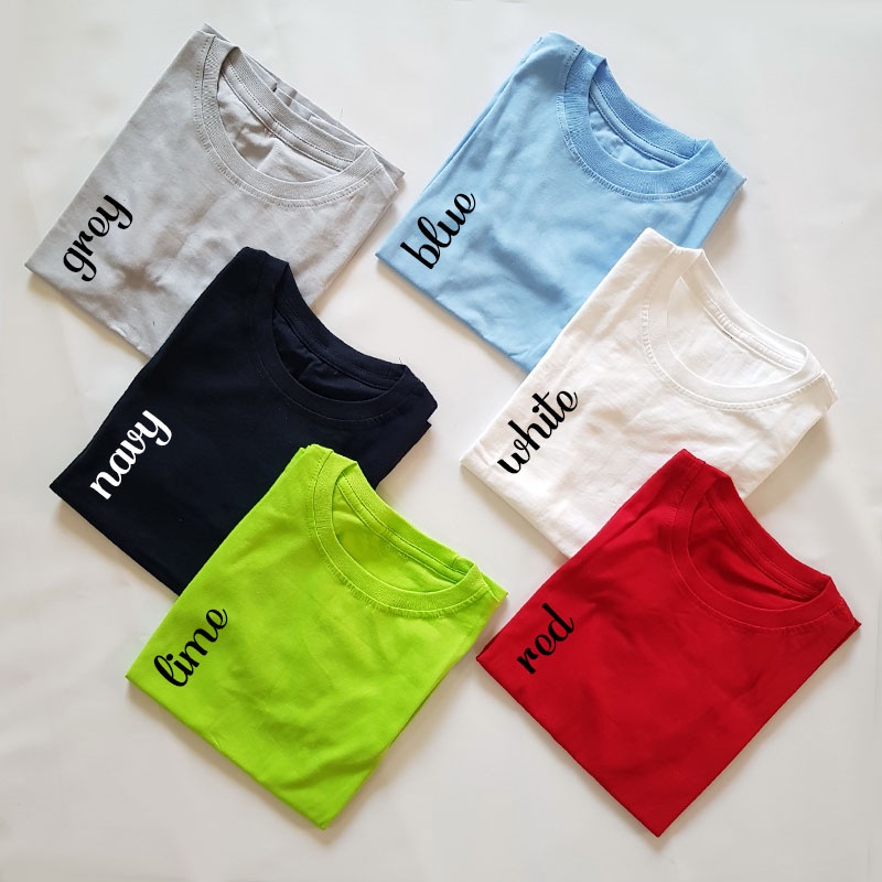 KATUN Eazy Factory Children's Plain TShirts/Baby Boys Girls/Tops