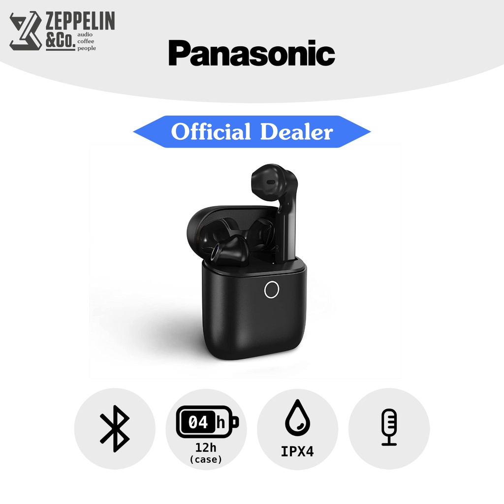 Panasonic RZ-B100W True Wireless Earbuds Simple On-the-go Comfortable ...