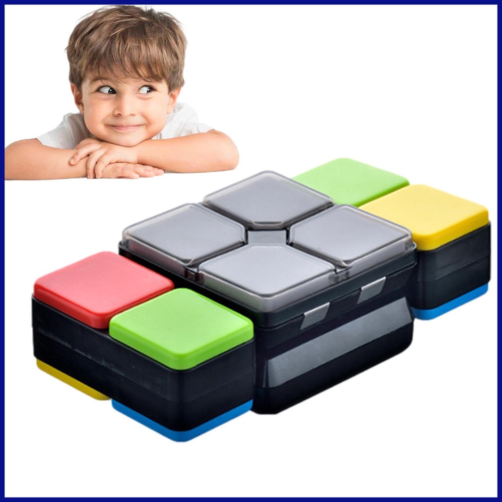 Electronic Cube Game Music Flashing Cube For Electronic Memory And Brain  Game Electronic Music Lighting Cube Game lusg | Shopee Singapore