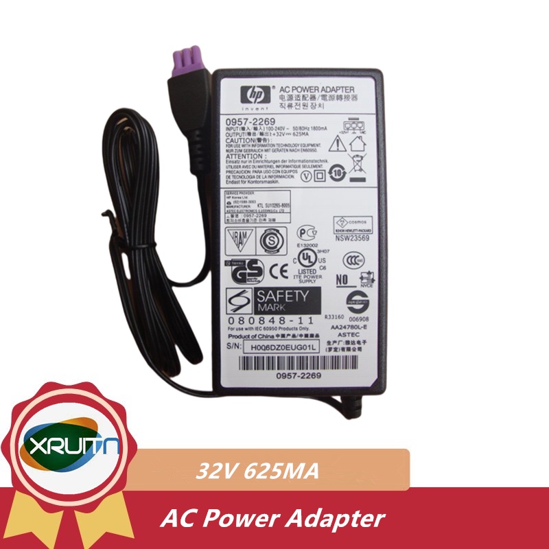 HP Printer Adapter Power Supply 09572289AC 09572269 Charger For HP