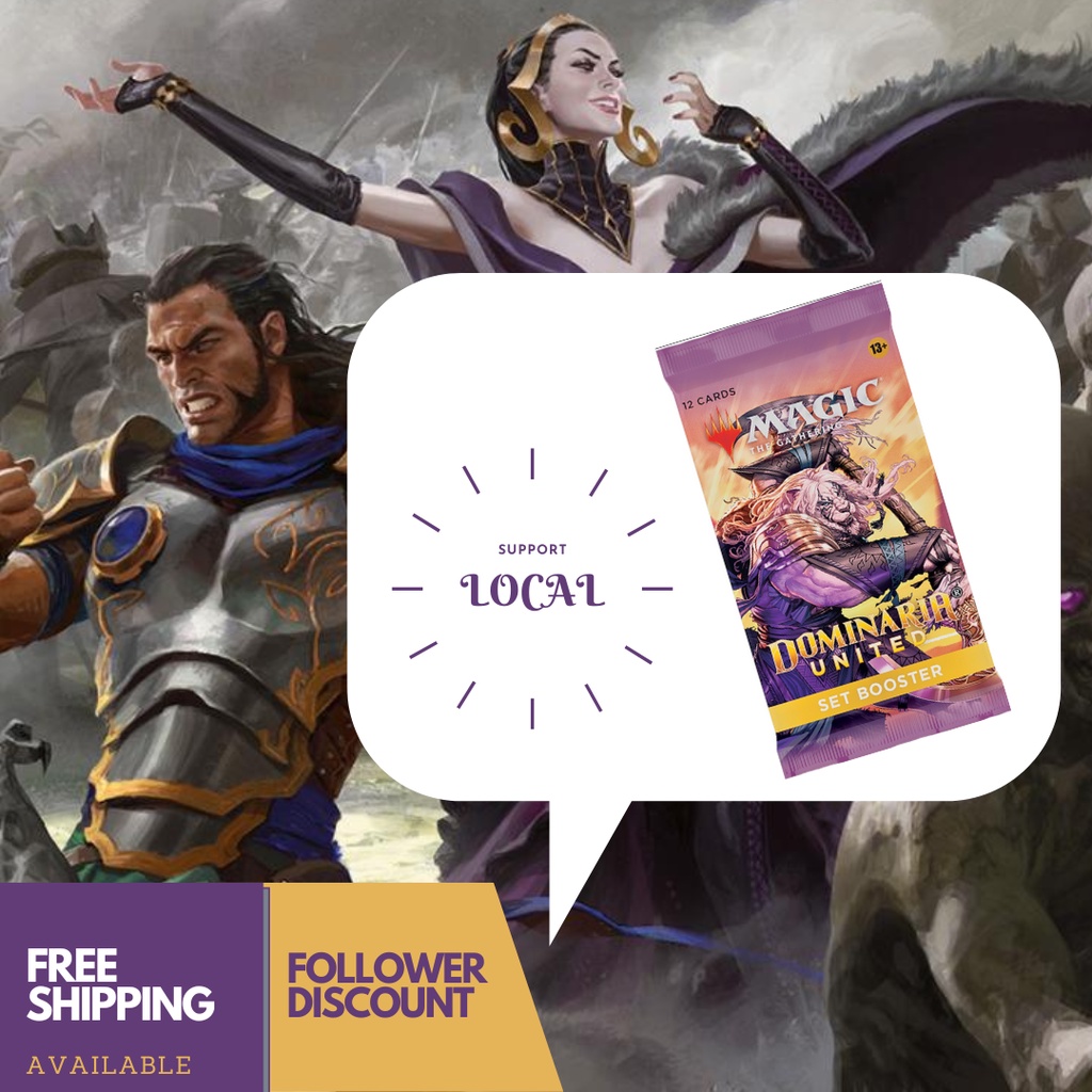 Dominaria United set Magic The Gathering booster pack | Shopee Singapore