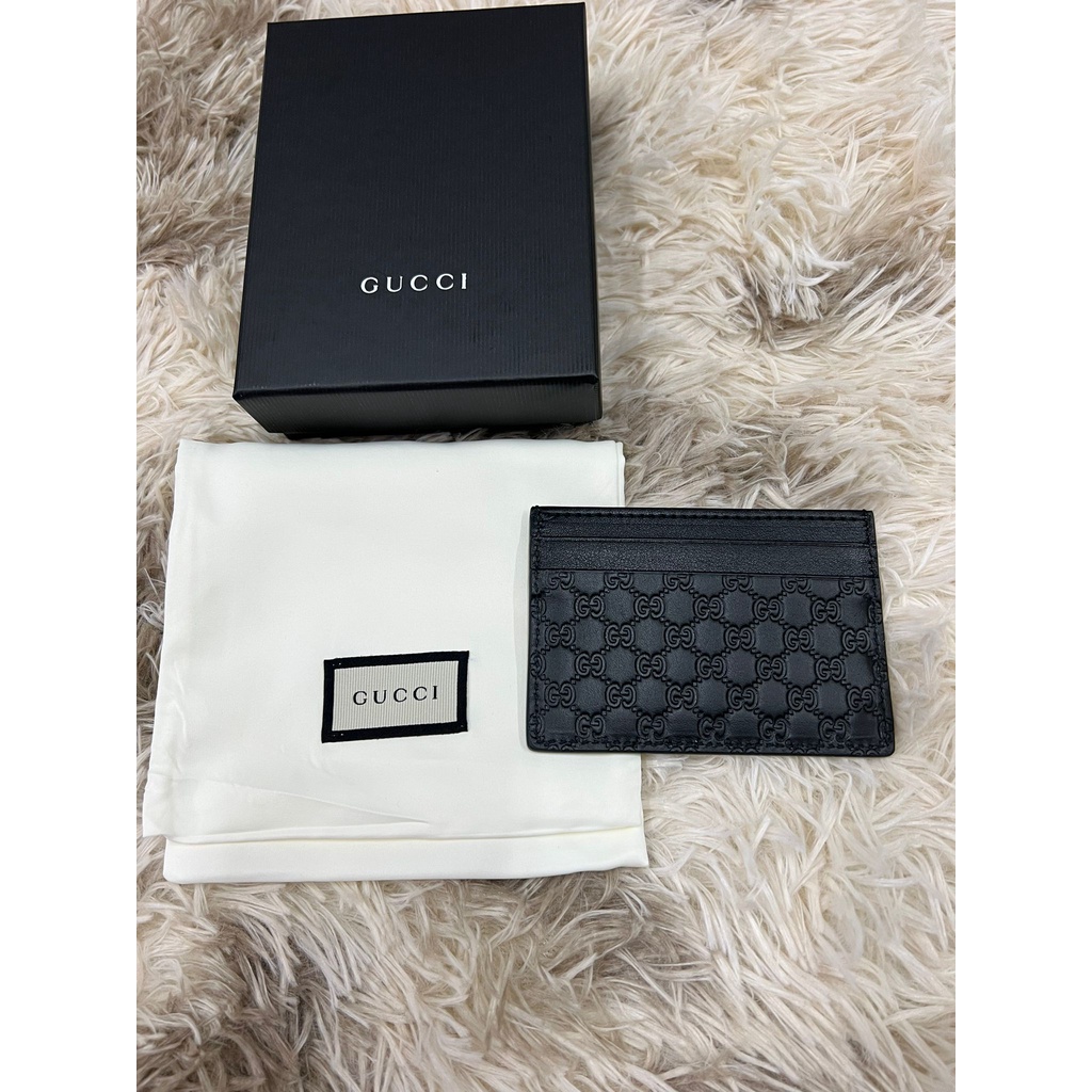 Gucci card best sale holder box