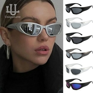 Unique Cool Futuristic Punk Wrap Around Goggles Tr90 Frame Polarized Cool  Rectangle Sunglasses For Men Women Outdoor Party Vacation Travel Driving  Fishing Decors Photo Props In 2 Colors - Jewelry & Accessories 