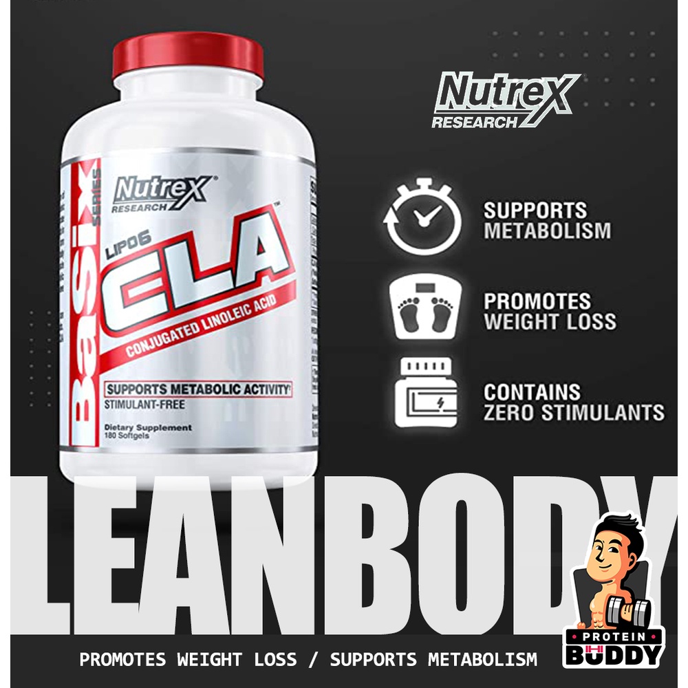 Nutrex LIPO6 CLA Supports Metabolic Activity/Supercharge Your Fat Loss (90/45 Softgels