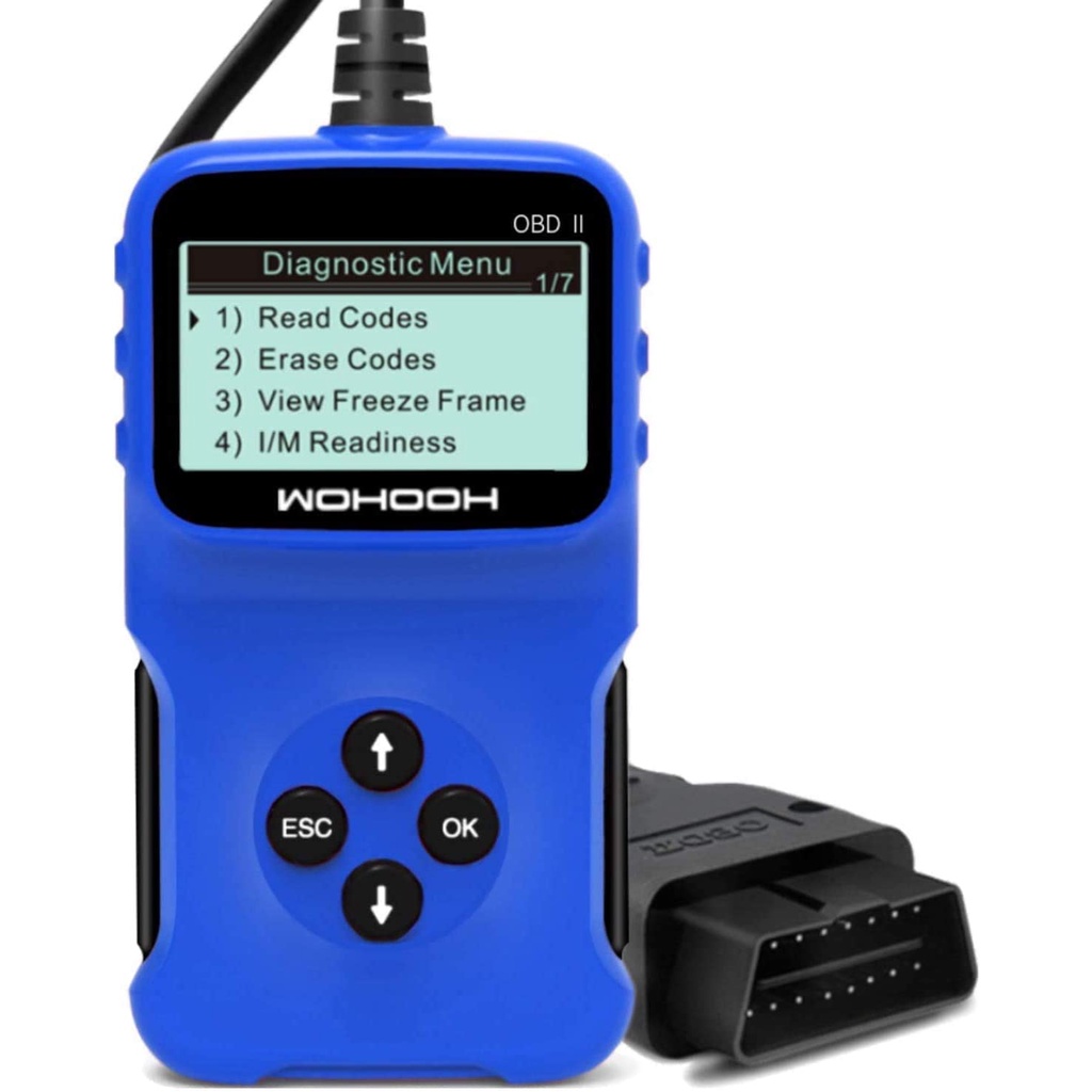1021) WOHOOH OBD2 Diagnostic Tool, Vcds Reader Car OBD II Carly Adapter