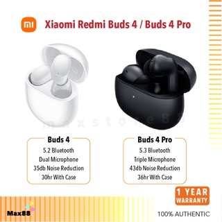 Redmi Buds 4 Pro with Bluetooth 5.3, 43dB ANC, 59ms low latency and Redmi  Buds 4 announced