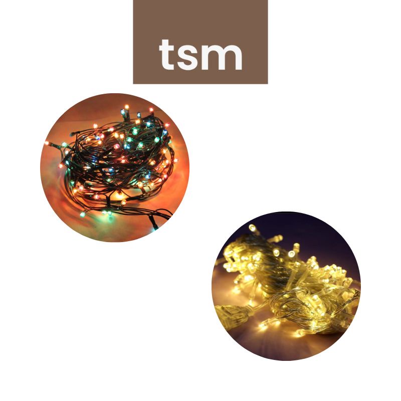 TSM 5M/10M LED Decorative Fairy Lights Christmas Decorations Shopee
