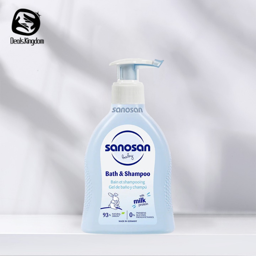 Sanosan bath best sale & shampoo 500ml