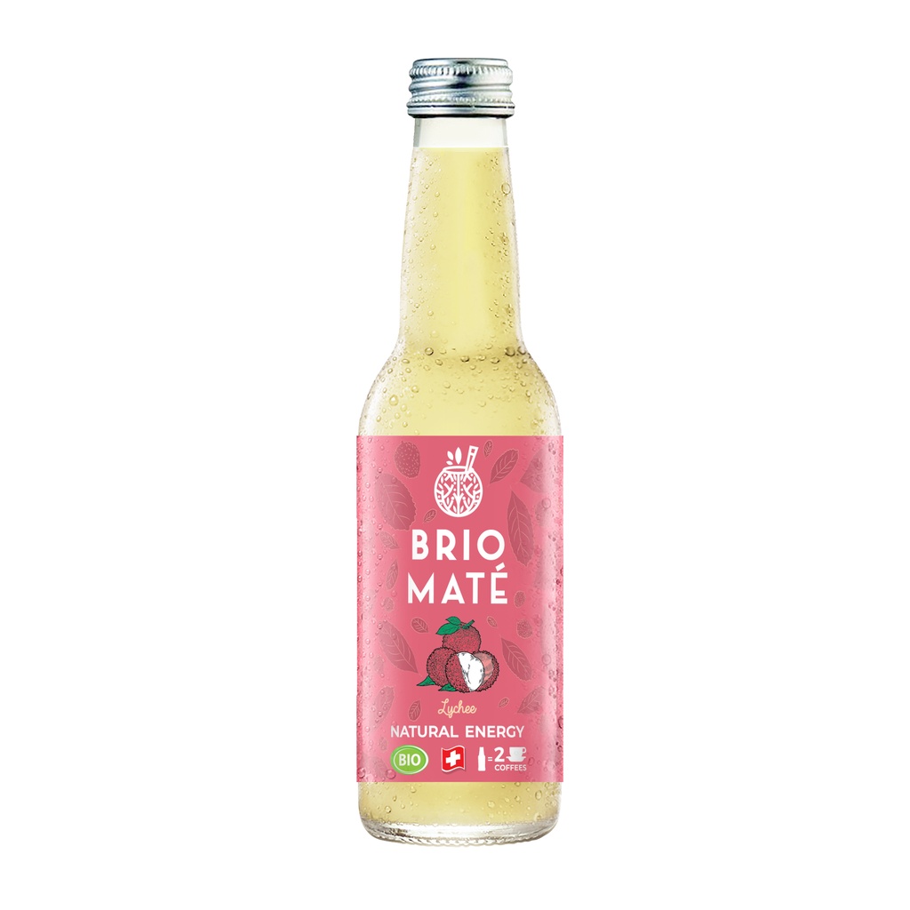 Brio Mate Lychee Low sugar, long lasting energy drink Shopee Singapore