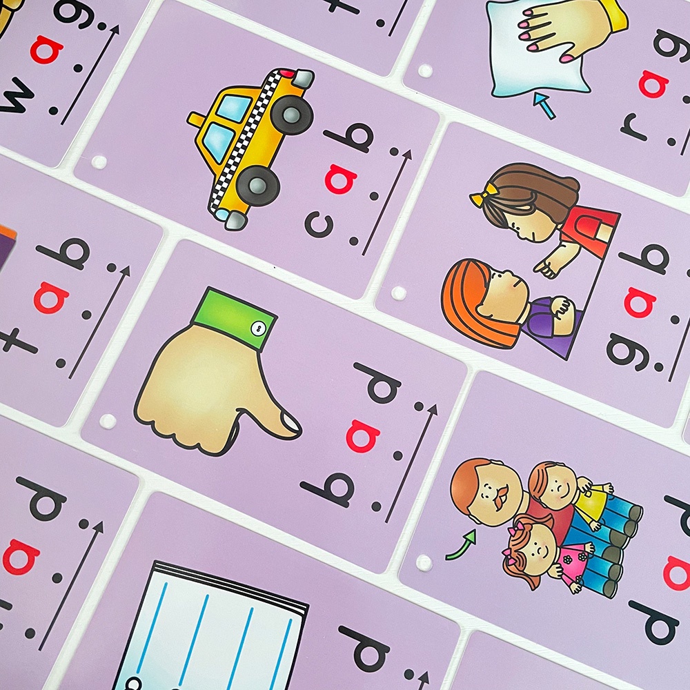 131 Cards CVC Words Phonics Flashcards for kids English Vocabulary ...