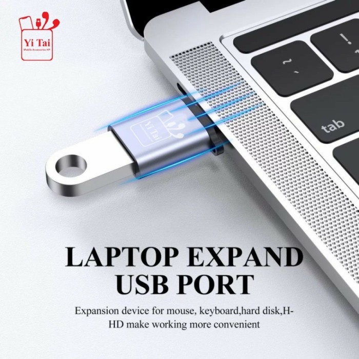YI TAI - YTM-07 OTG Micro USB Aluminium USB 3.0 - Gambar 3