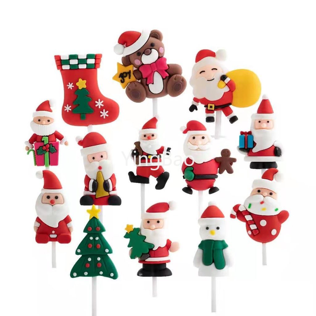 2024 Merry Christmas Cake Toppers Santa Claus Doll Cake Decor Cartoon   Sg 11134201 22100 6n8emo7q1bjv68