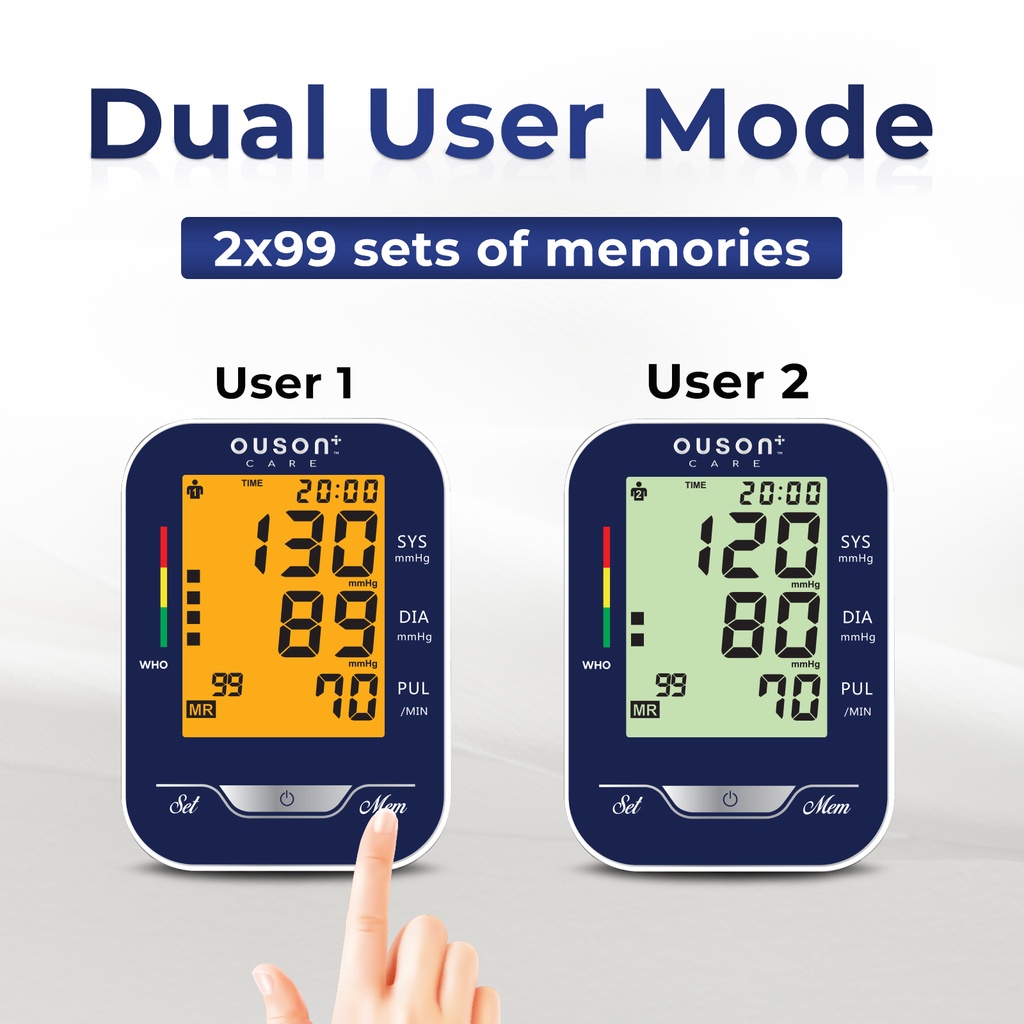 [NEW MODEL BUNDLE - LOCAL SG STOCKS] OUSON+ CARE DIGITAL ARM TYPE BLOOD ...