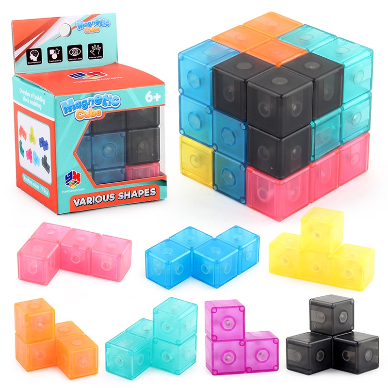 Premium Magnetic Cube Various Shape Cubes Christmas Gift Children Magic ...