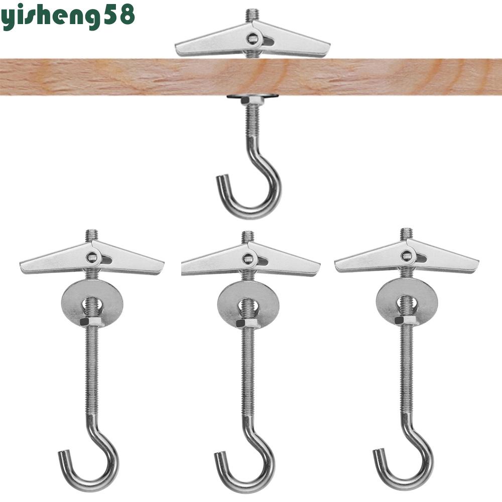 YISHENG Ceiling Hook 5/10Pcs With Springs Hanging Plants Plasterboard ...