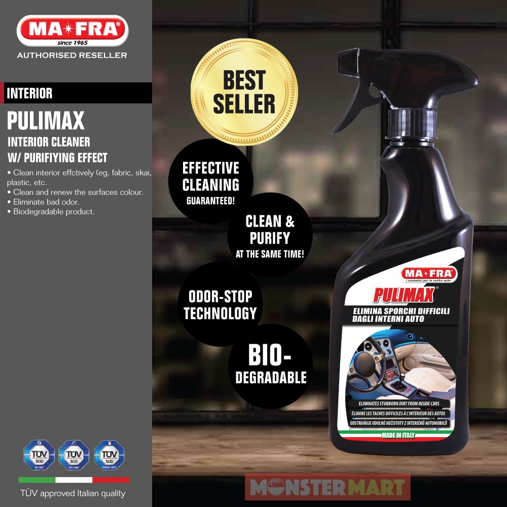 MaFra PULIMAX 500ml Stain remover for car interior cleaning Dissolve