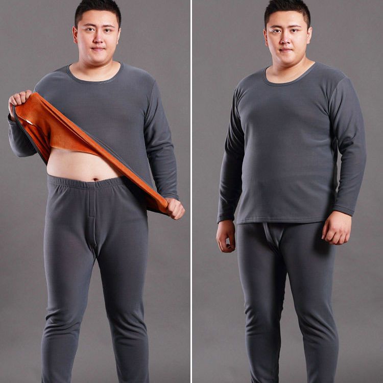 Large size thermal underwear best sale