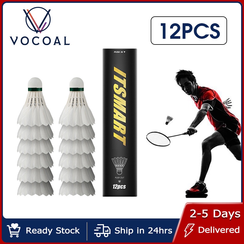 Vocoal Feather Shuttlecock Durable High Quality Duck Badminton