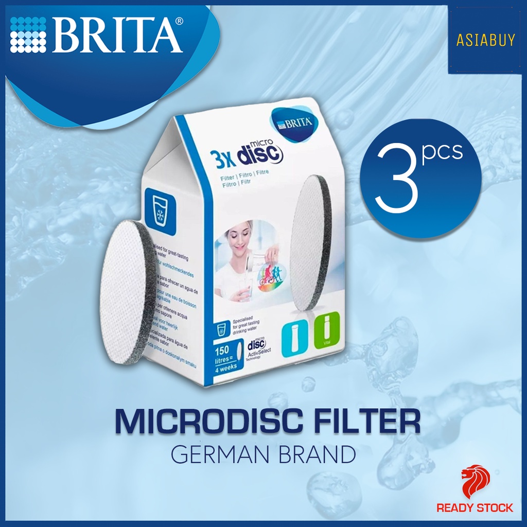 BRITA 3pcs Microdisc Water Filter for Bottle Shopee Singapore