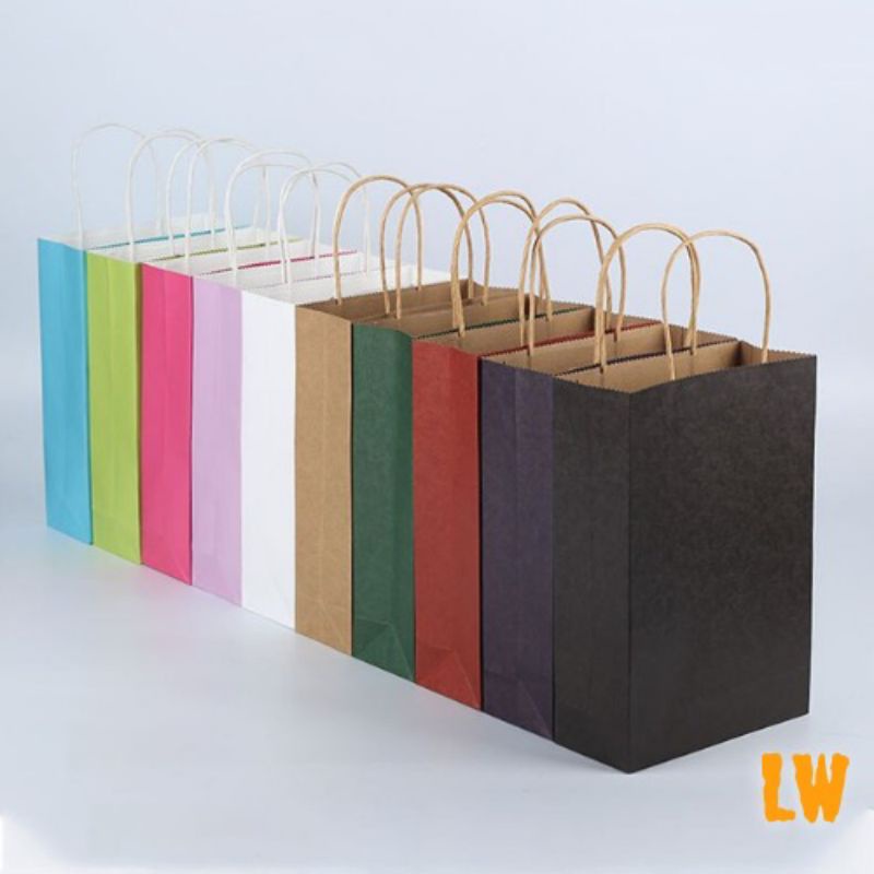 24 Weltraum Geschenktüten Aus Kraftpapier – Mit Henkeln, Ca. 21x15x8 Cm