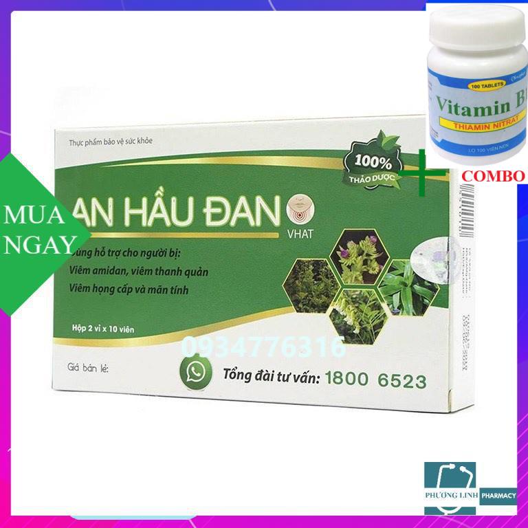 Combo Vitamin B1 Bottle Of 100 Tablets + An Servant For People With